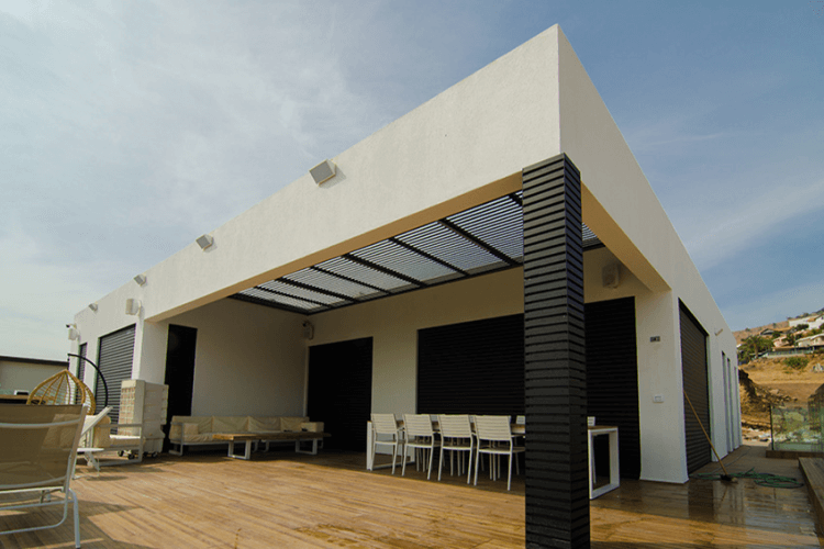 פרגולת אלומיניום 2